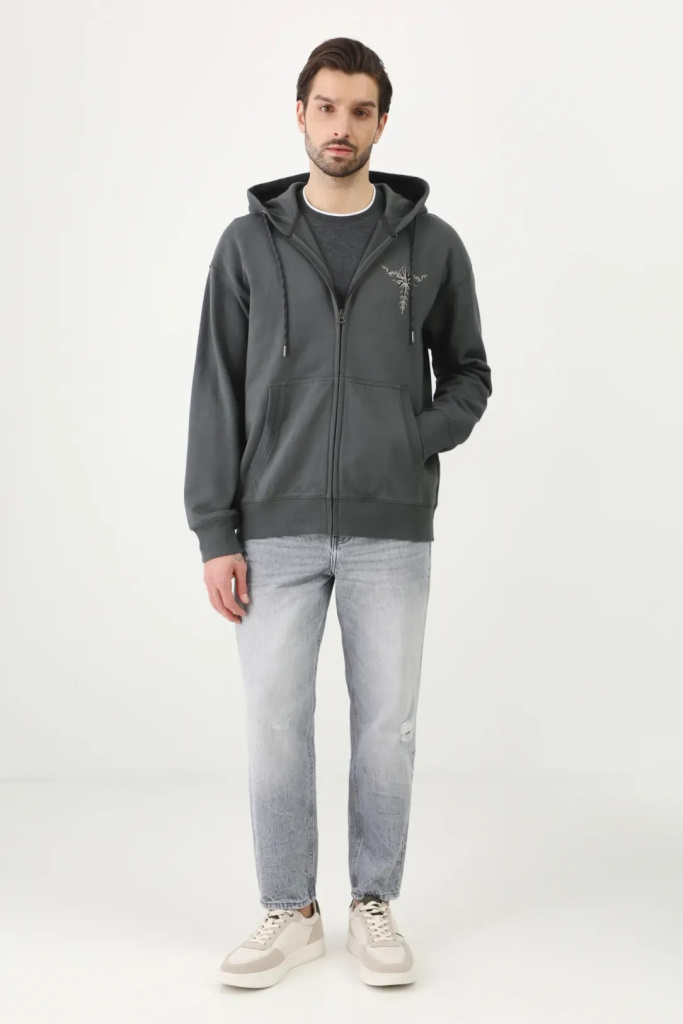 толстовка-кардиган