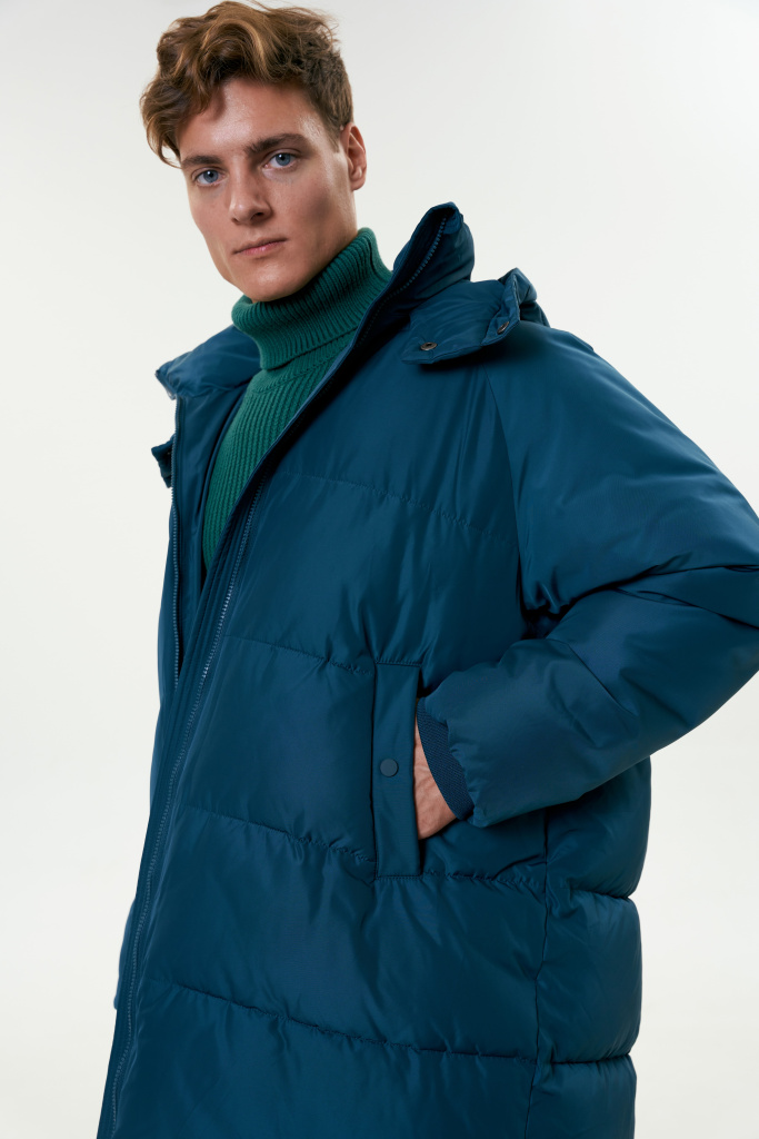 пальто утепленное