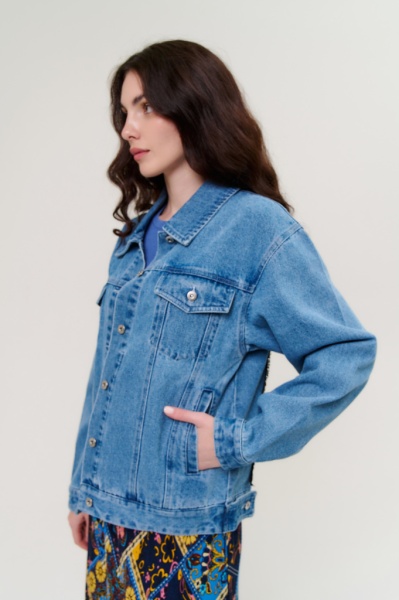 куртка джинсовая. Изображение 3