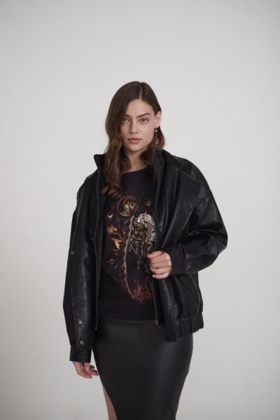 куртка кожаная. Изображение 4